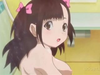 Kylpyhuone anime likainen elokuva kanssa viaton teinit alasti pikkuleipä
