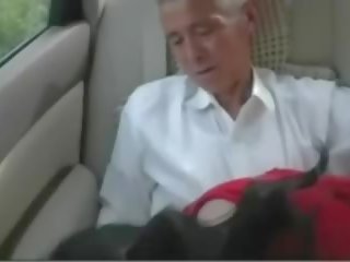 Asijské dědeček má auto pohlaví, volný volný asijské špinavý video video 76